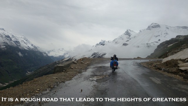leh to manali highway rough roads